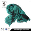 2015 fashionable Lady Women green comfortable thin tartan scarf shawl